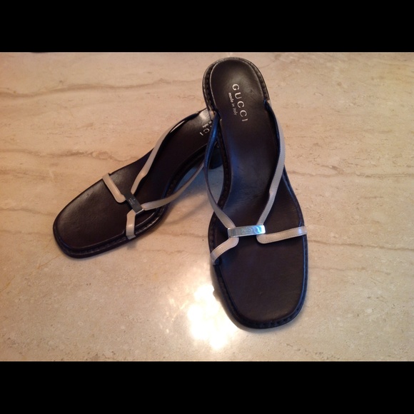 Gucci Shoes - Authentic Gucci Clog/Kitten Heel